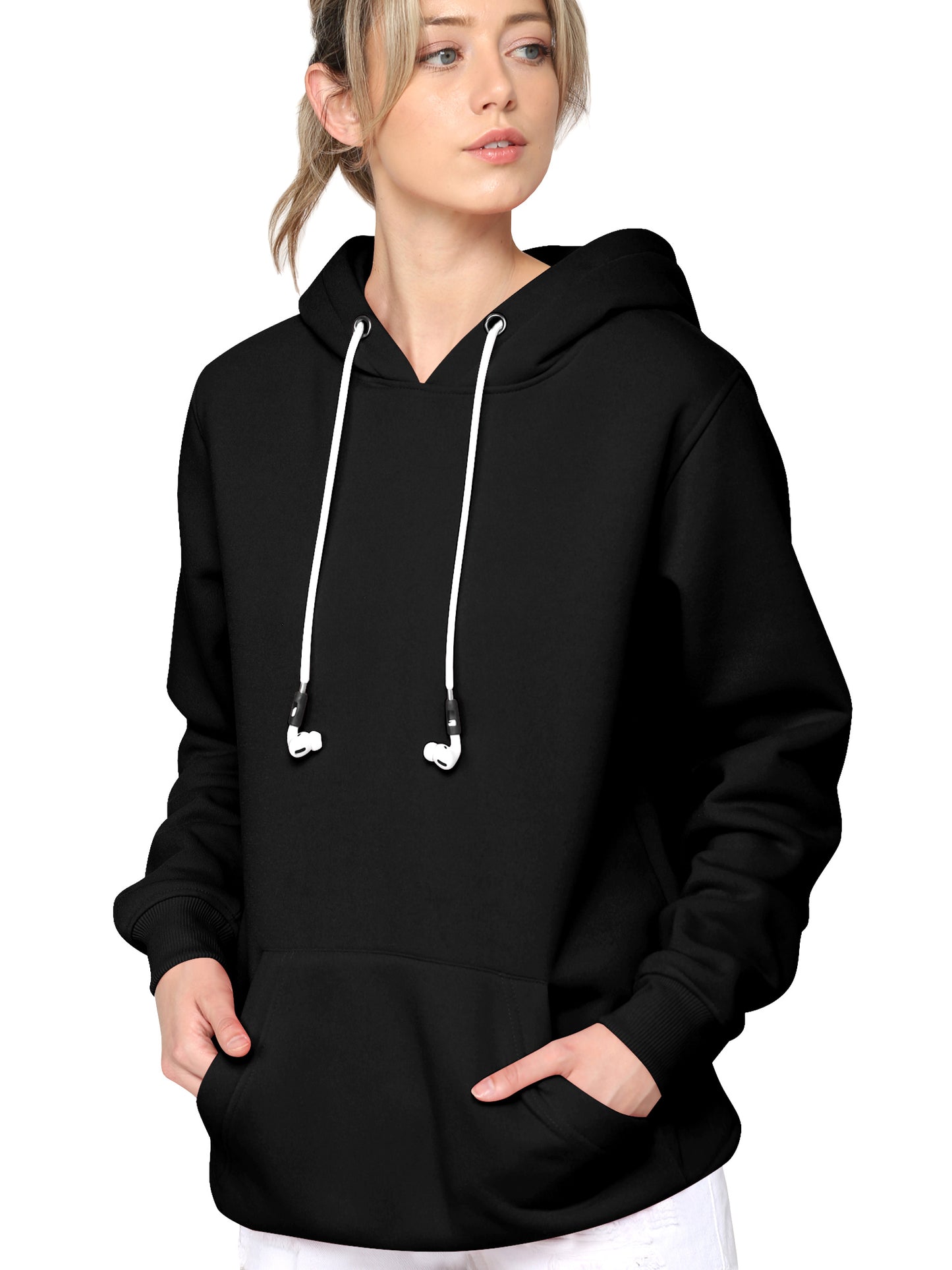 Airpods Hoodie Hoody BLACK HOODIEHOODY