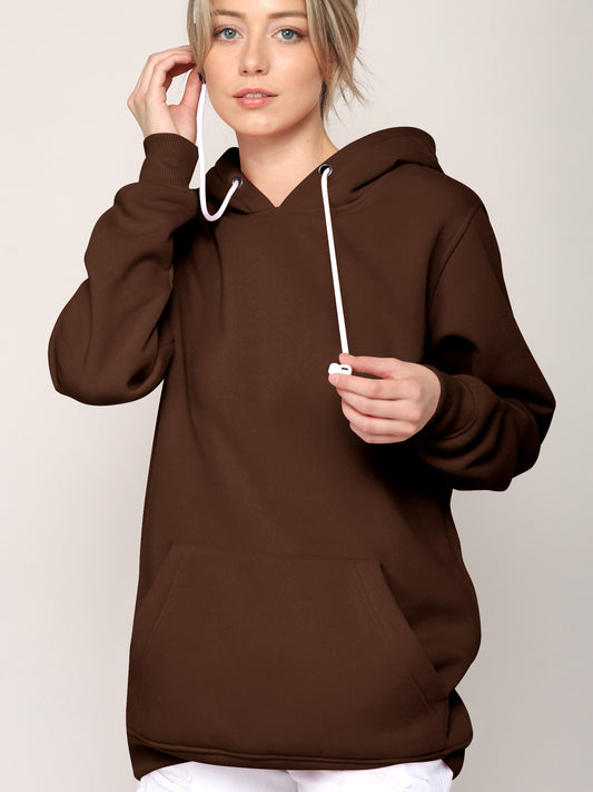 Airpods Hoodie Hoody - COFFEE