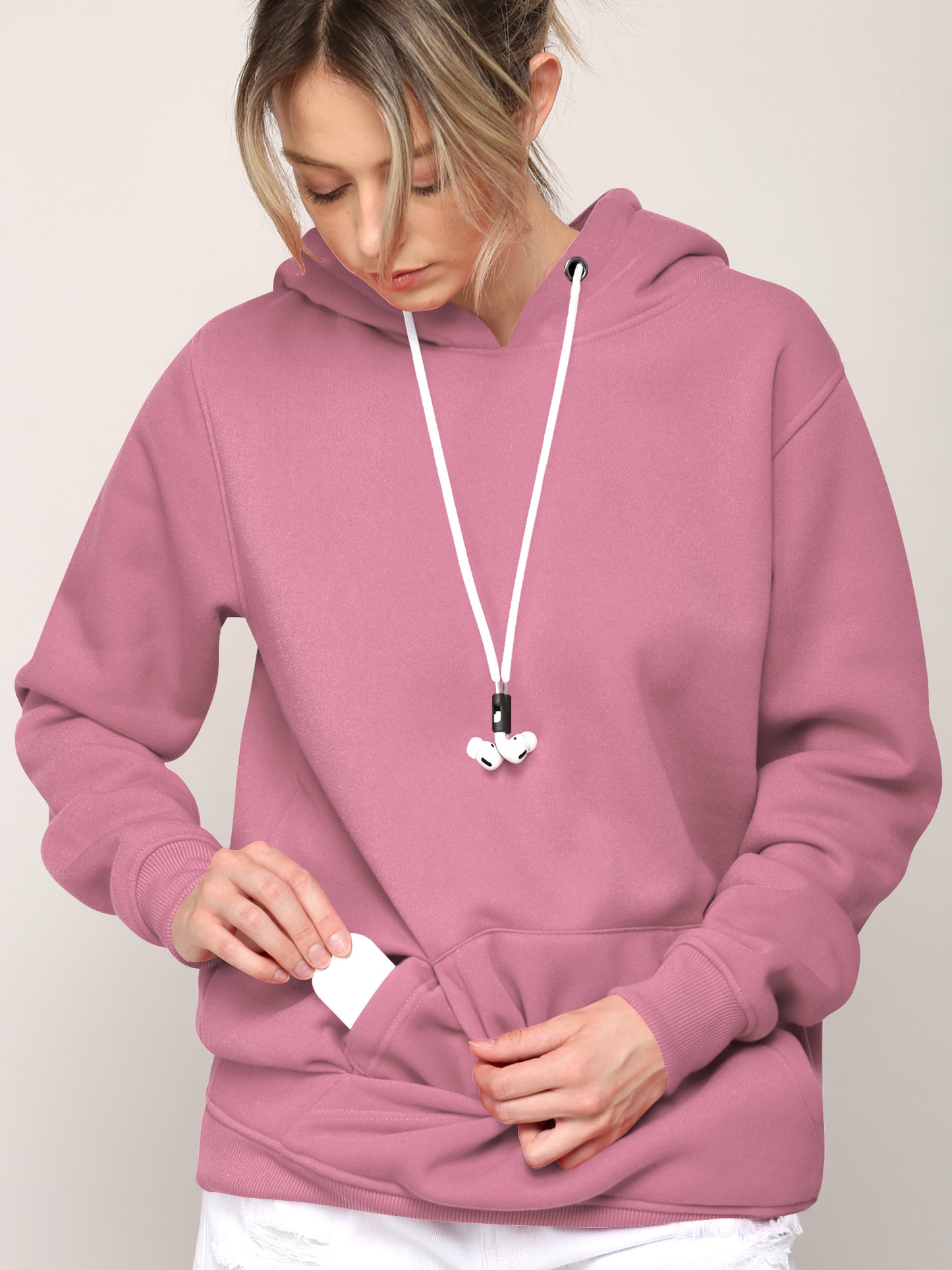 Airpods Hoodie Hoody - BLACK