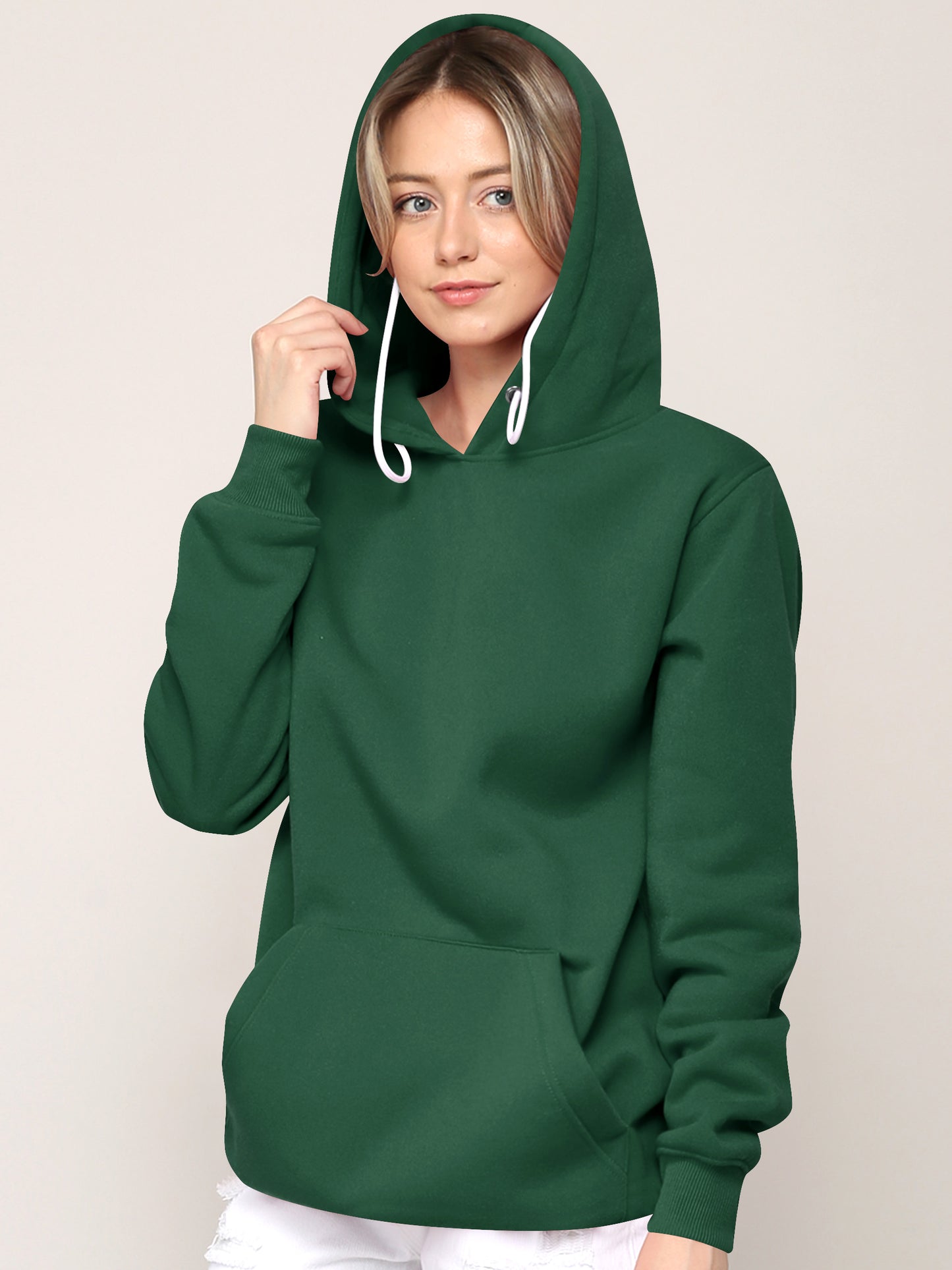 Airpods Hoodie Hoody - HUNTER GREEN