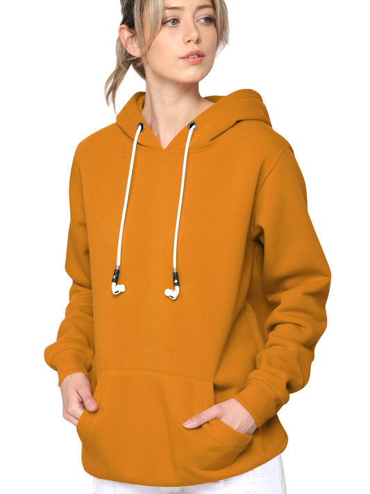 Airpods Hoodie Hoody - MUSTARD