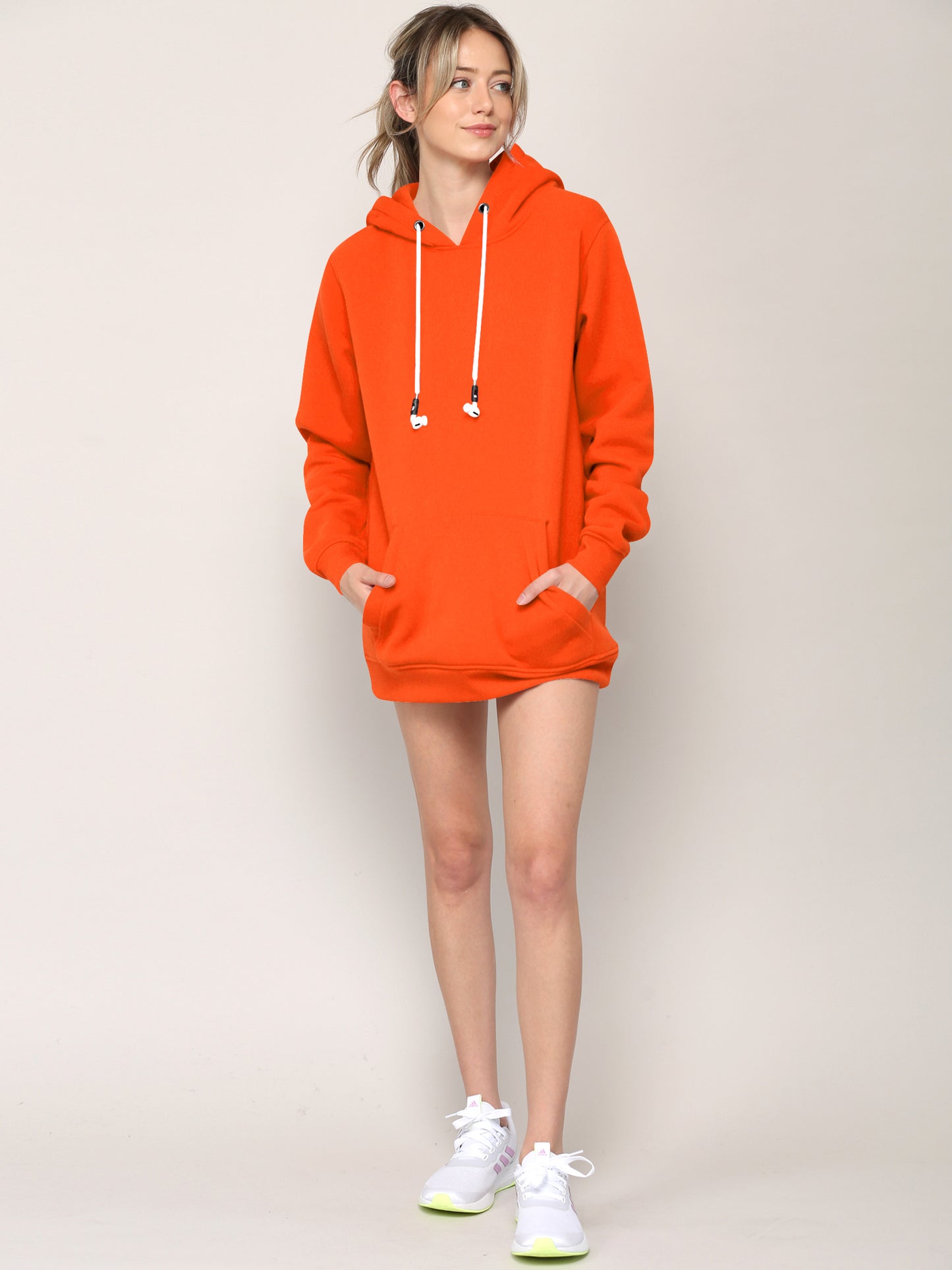 Airpods Hoodie Hoody - ORANGE