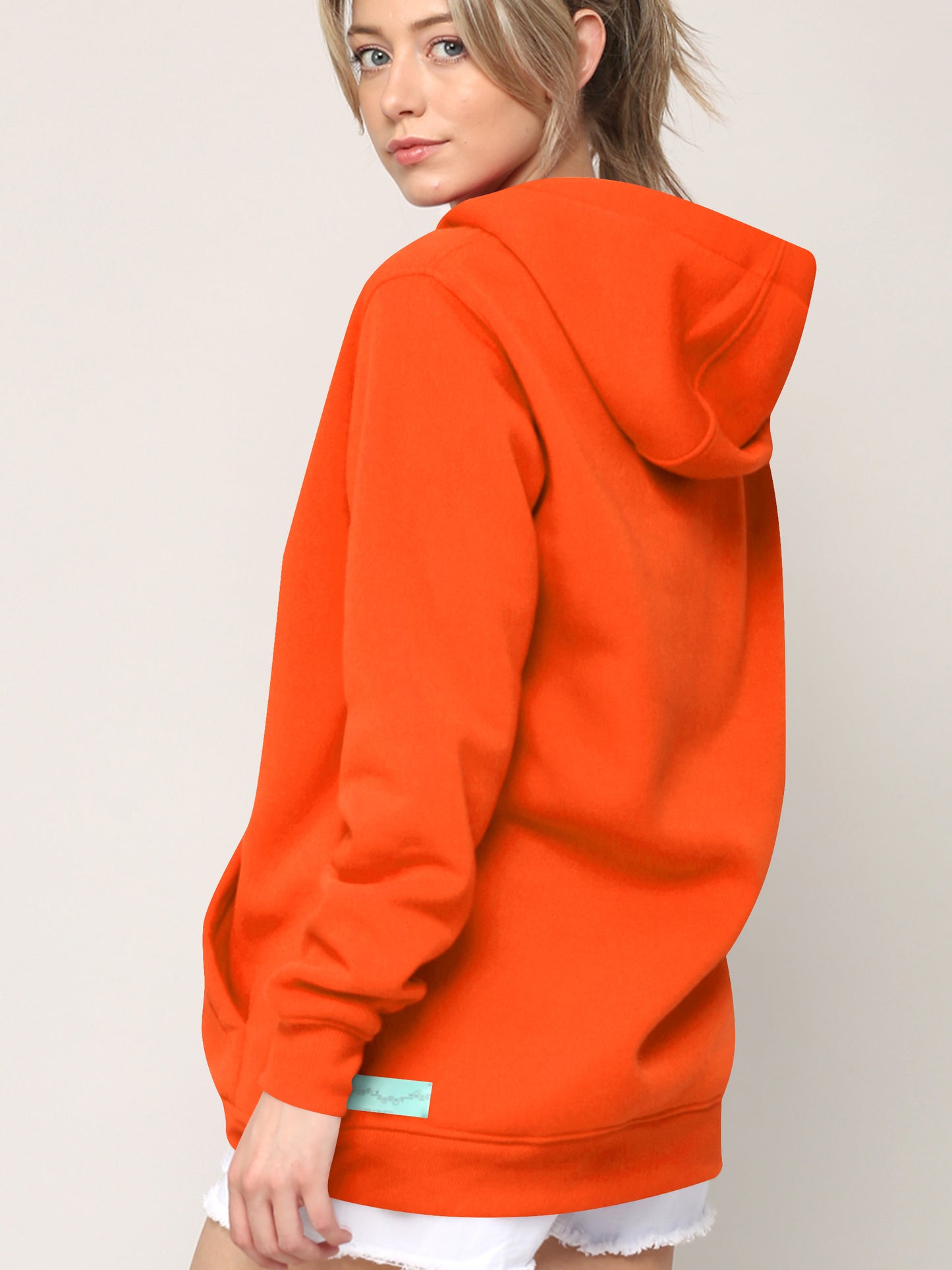 Airpods Hoodie Hoody - ORANGE