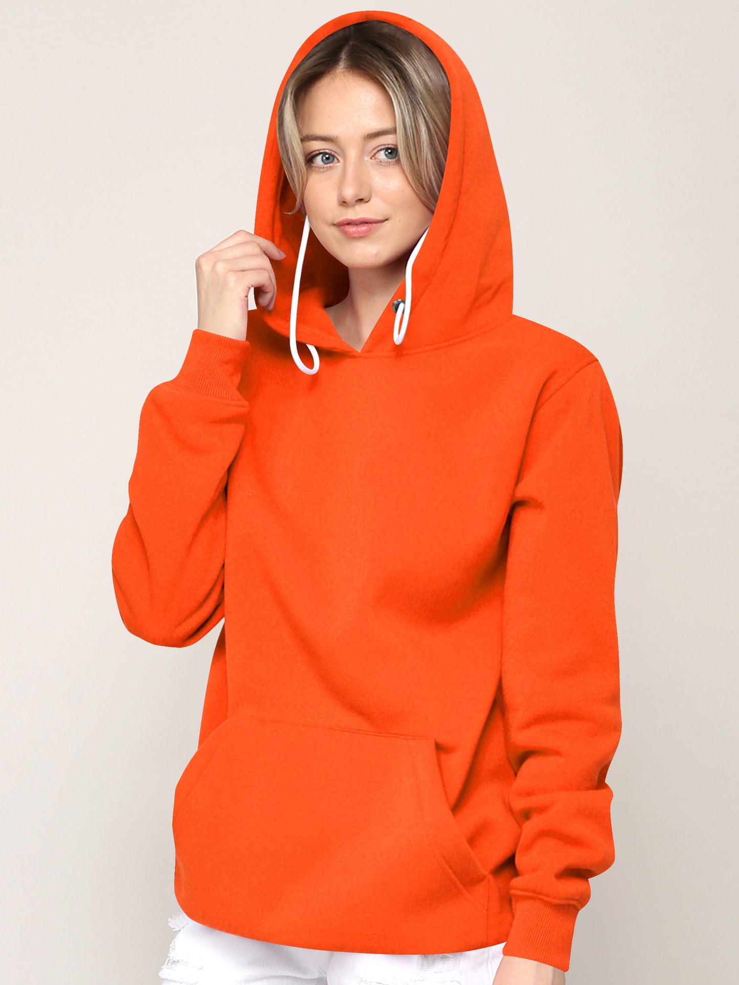 Airpods Hoodie Hoody - ORANGE