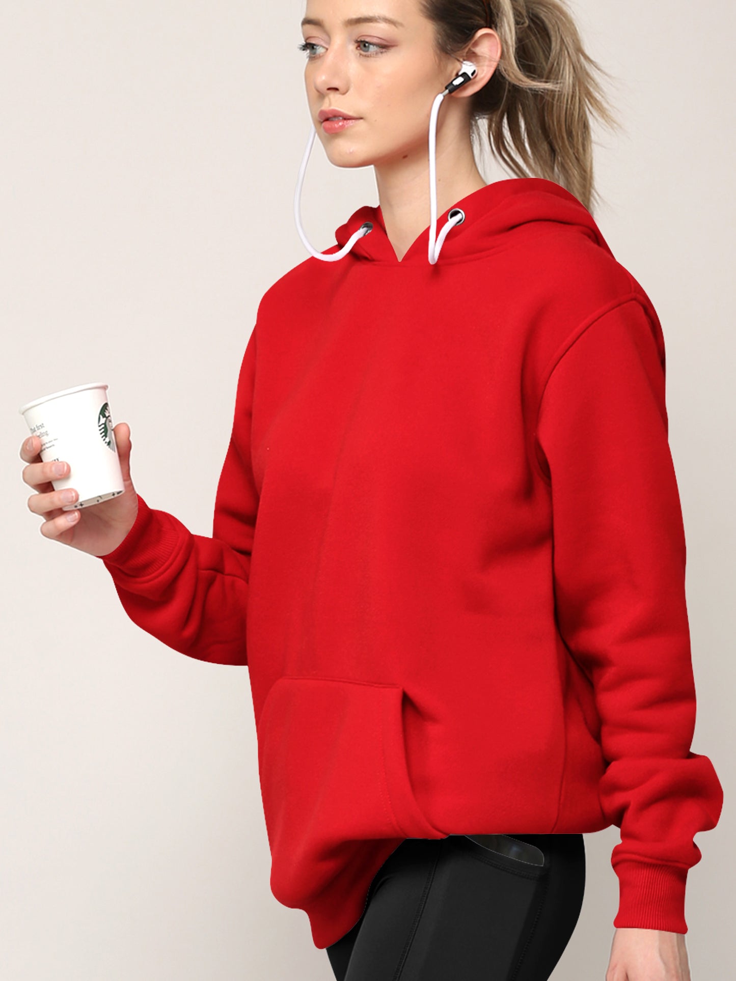 Airpods Hoodie Hoody - RED