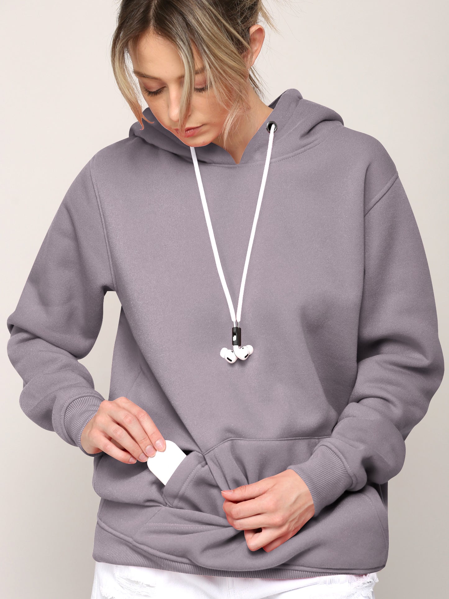 Airpods Hoodie Hoody - SLATE