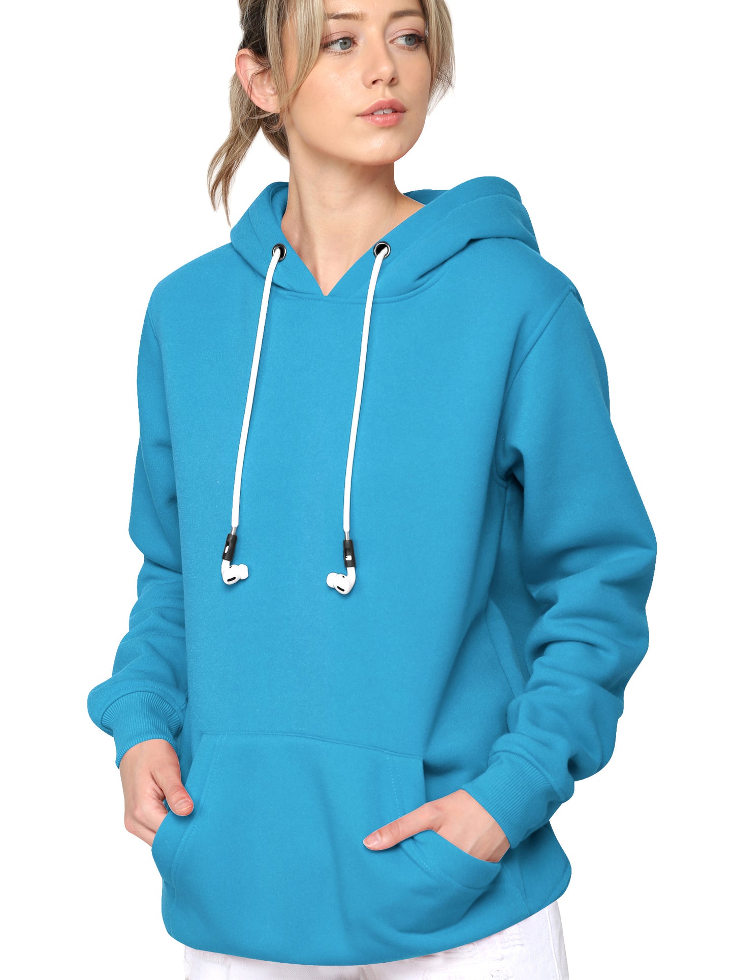 Airpods Hoodie Hoody - TURQUOISE