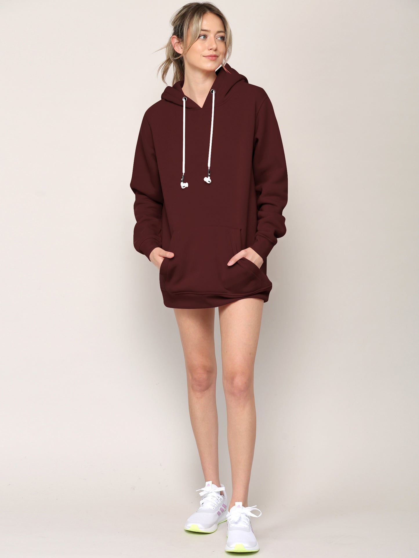 Airpods Hoodie Hoody - WINE